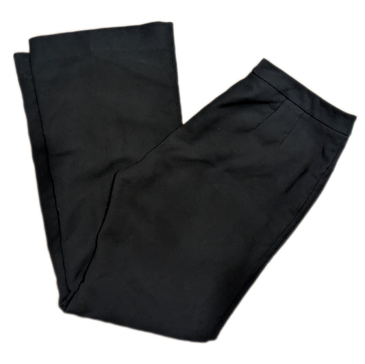 Black boot cut dress pants